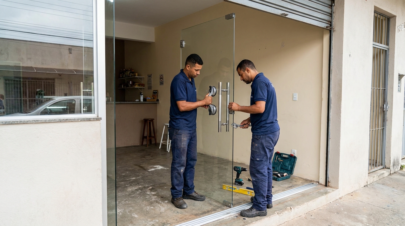 Portas em Vidro em Anápolis‑GO